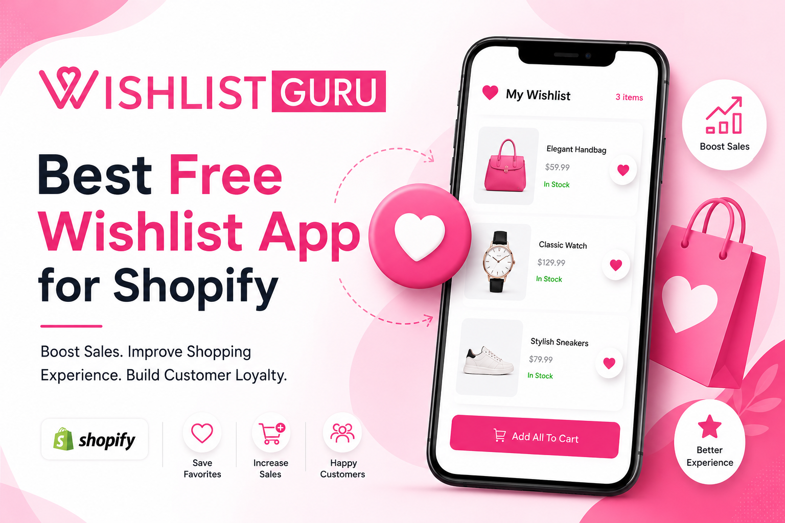 Best Free Wishlist App for Shopify